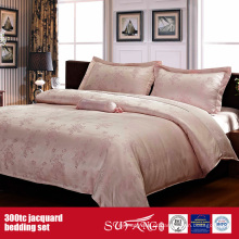 300TC Jacquard Atacado Bedding Set Hotel Best Bedding Set